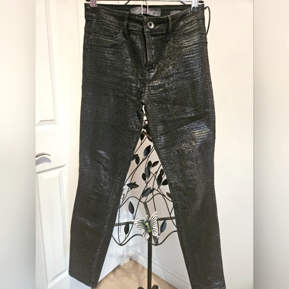Snake skinny pants‎